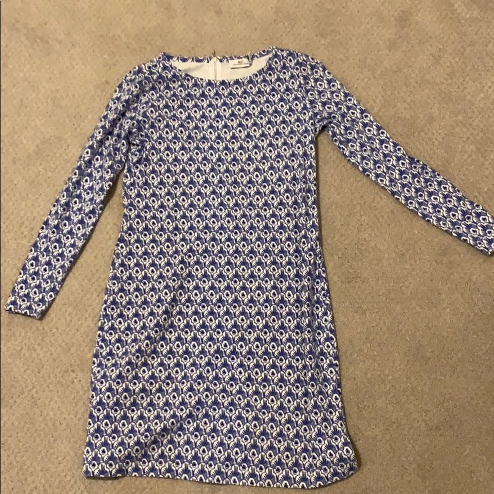 Vineyard vines nautical long sleeve dress